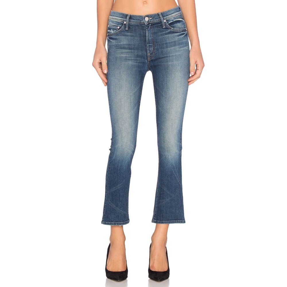 MOTHER The Insider Crop Jeans - Double Trouble | Size 29